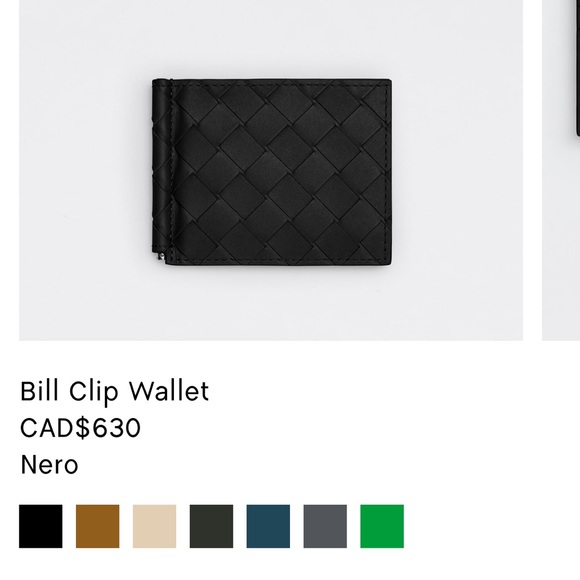 Bottega Veneta men’s bill clip wallet - Picture 12 of 12
